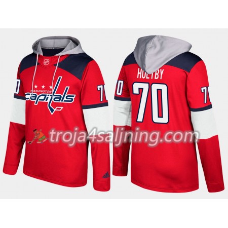 Washington Capitals Braden Holtby 70 N001 Hooded Sweatshirt - Herr Washington Capitals Braden Holtby 70 N001 Hooded Sweatshirt - Herr